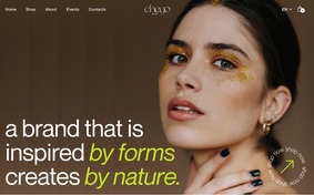 A brand that is inspired by forms creates by nature